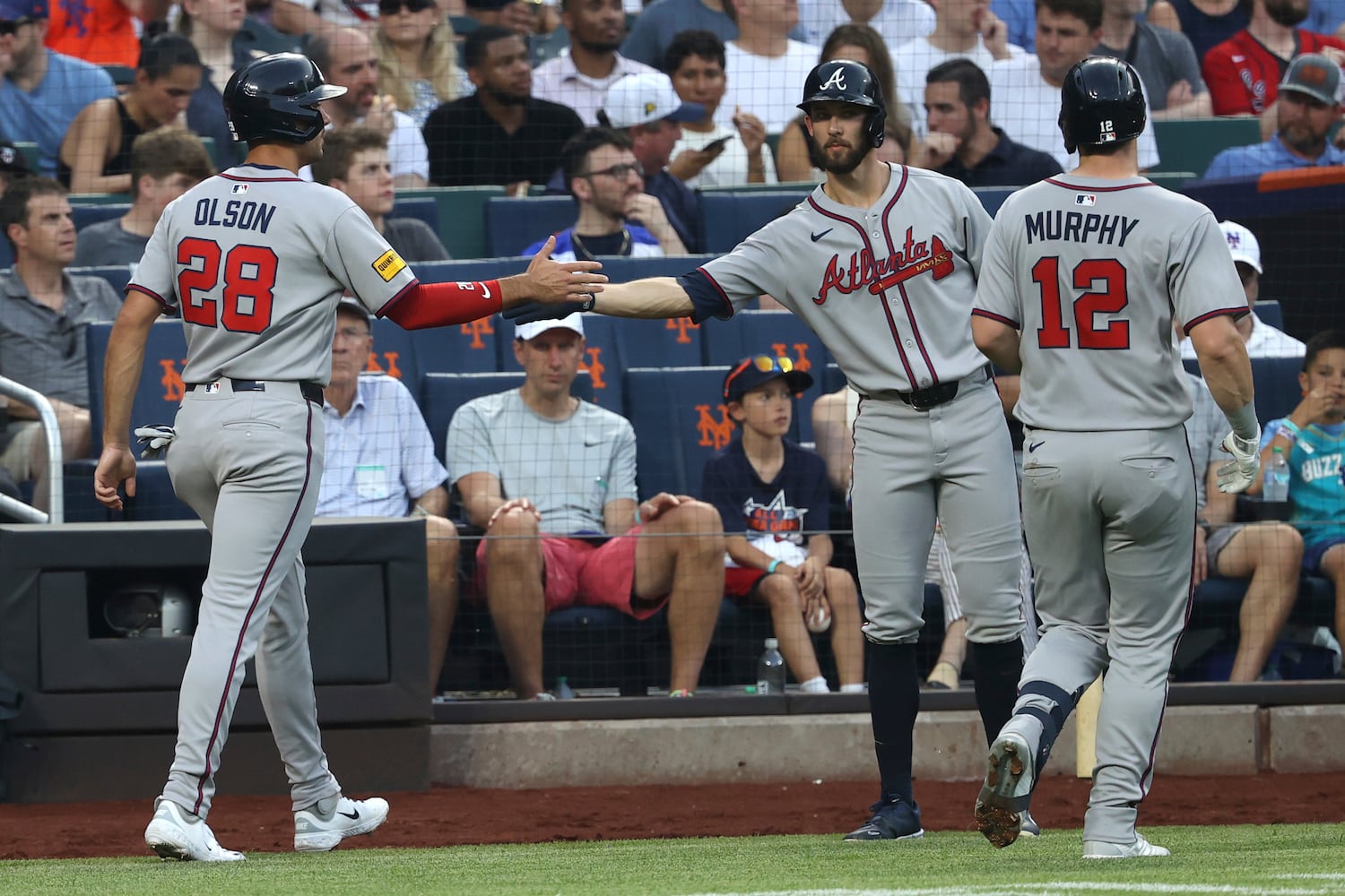 Braves Mets Baseball