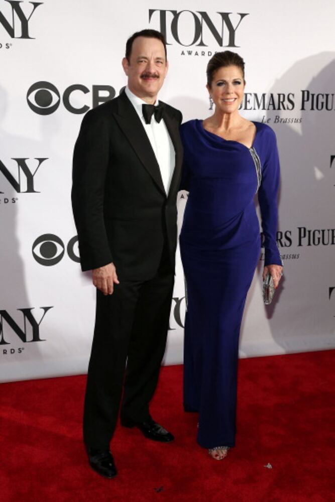 The stars of theatre hit the Tony Awards Red Carpet