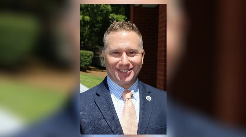 Marietta High School Principal Keith Ball named principal of the year by the Georgia Association of Secondary Schools Principals. Credit: Marietta City Schools
