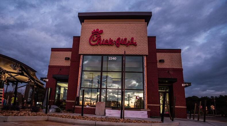 The Chick-fil-A in North Druid Hills which opened as the first stand-alone restaurant in 1986, has been rebuilt and will re-open on Jan. 11.