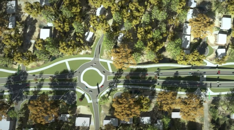 Gresham Smith will complete its work on the first phase of the project including the full design and final property acquisition and construction plans. (Courtesy City of Sandy Springs)