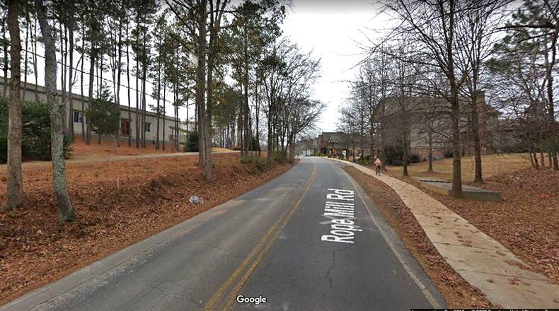 Proposed improvements for a section of Rope Mill Road north of downtown Woodstock are the subject of an open house and public input meeting 5 p.m. Wednesday, Feb. 5, in the Chambers at City Center. GOOGLE MAPS