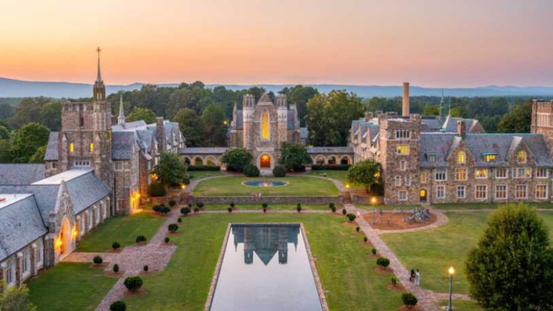 Berry College sunset