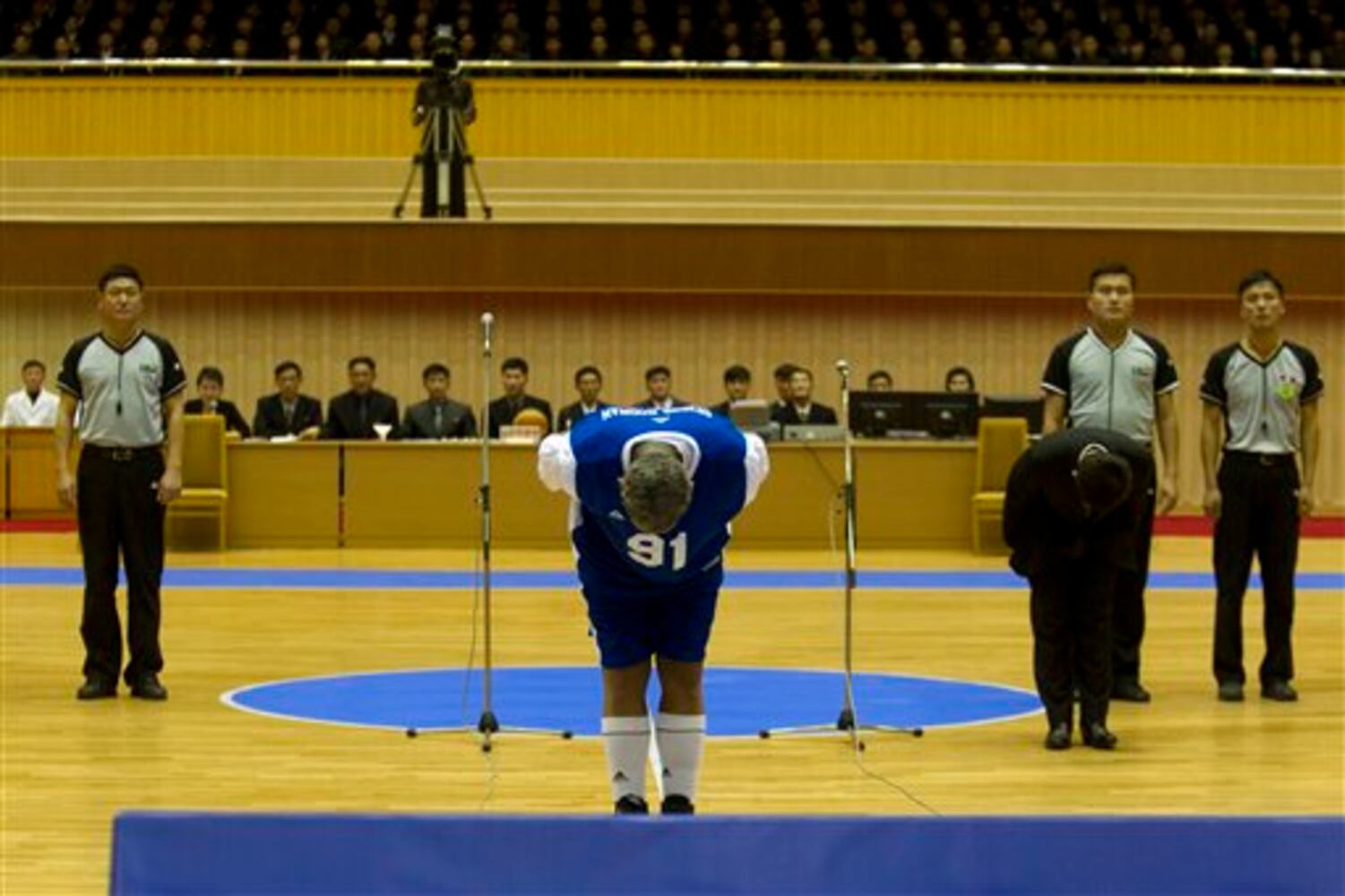 Dennis Rodman in North Korea
