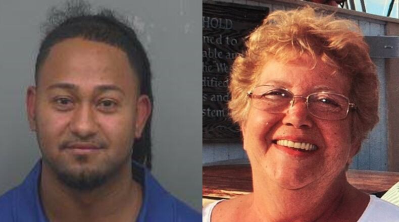 Yoan Rosa Peneda (left) faces a murder charge in connection with the January death of Janet Keenan.
