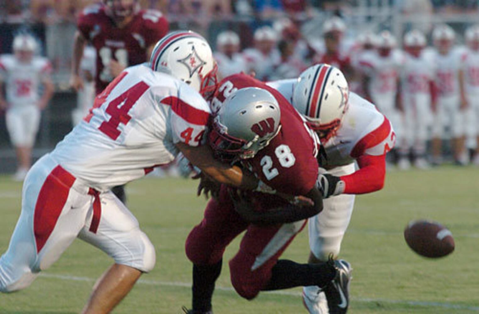 Colleges crack down on high school logos