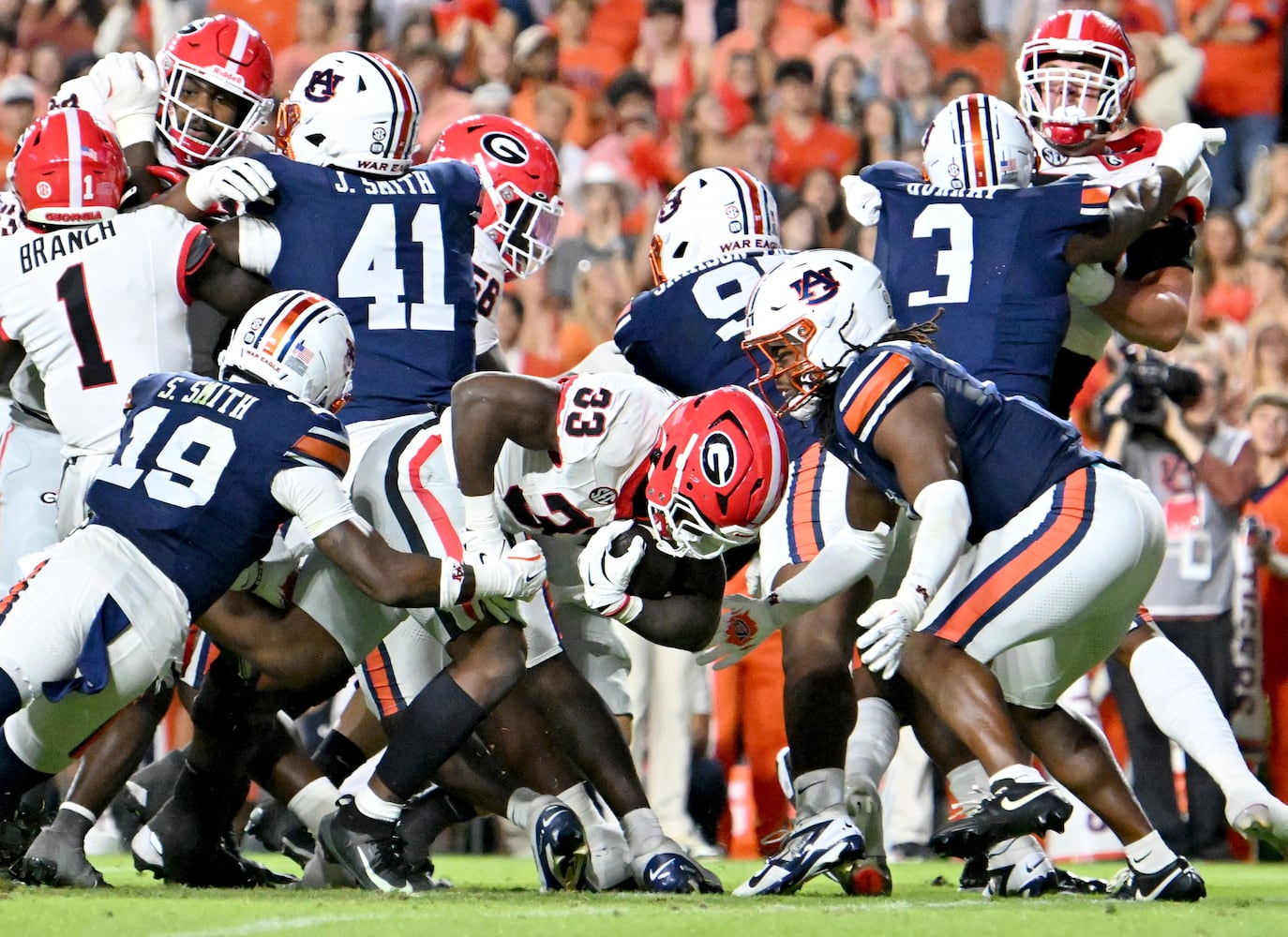 Georgia vs Auburn