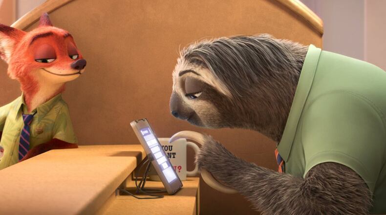 “Zootopia” is a police procedural thriller about political corruption starring an adorable, large-eyed bunny. Photo courtesy Disney/TNS