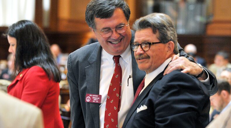 Licensed gun owners would be allowed to carry guns into churches, bars and nonsecure government buildings under legislation approved in the state House on Tuesday. House Bill 875, sponsored by Rep. Rick Jasperse, R-Jasper, passed 119-56, largely along party lines. It now goes to the Senate.