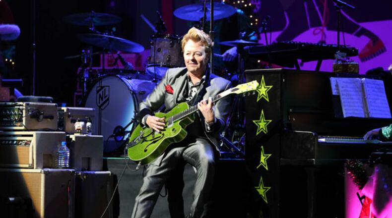 The Brian Setzer Orchestra performed in 2015 at a sold-out Cobb Energy Centre in Atlanta as part of its annual Christmas Rocks concert. Fans were treated to a rousing night of Stray Cats and holiday standards with the 3-time Grammy winner's swing and rockabilly interpretations. Robb D. Cohen/ RobbsPhotos.com