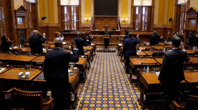 Georgia casts its 16 electoral votes for Joe Biden