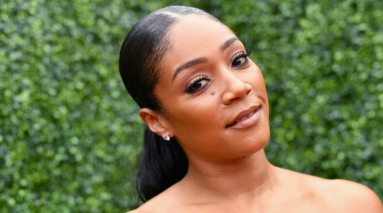 Host Tiffany Haddish attends the 2018 MTV Movie And TV Awards at Barker Hangar on June 16, 2018 in Santa Monica, California. (Photo by Emma McIntyre/Getty Images for MTV)