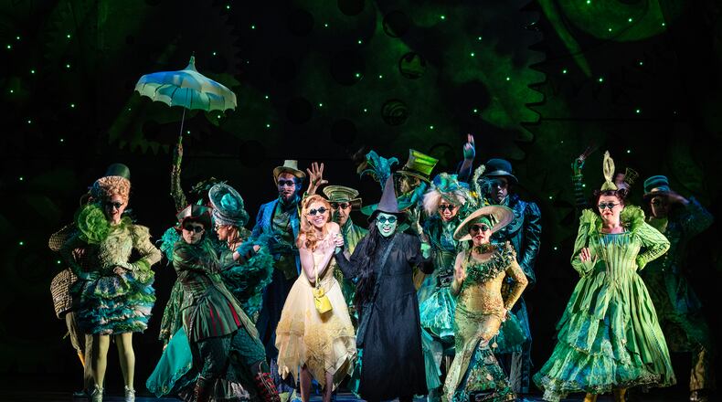 The national touring company of “Wicked” will bring the Tony Award-winning musical to Atlanta from July 5 to 30. Photo:
Courtesy of Joan Marcus