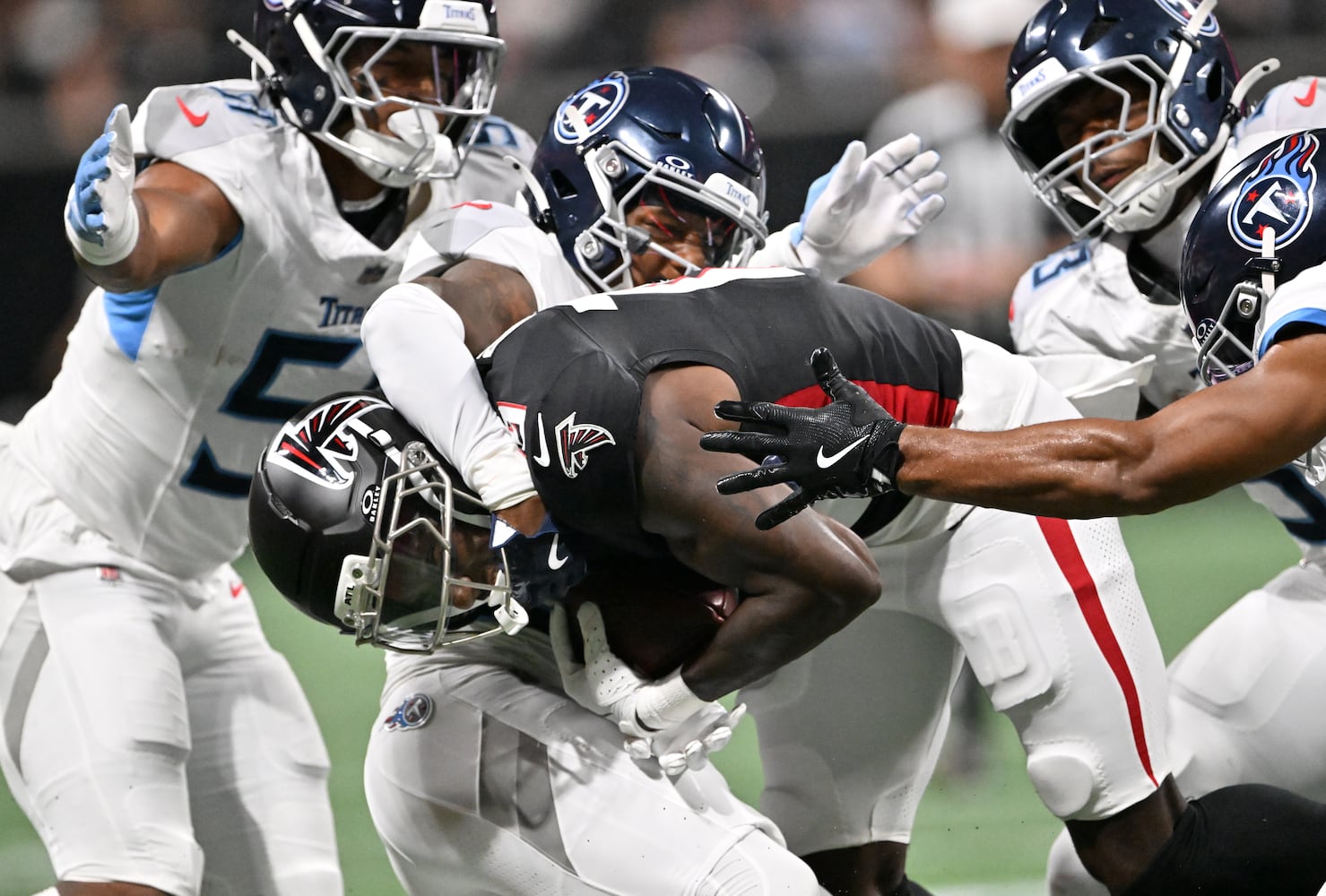 Falcons exhibition game vs. Titans