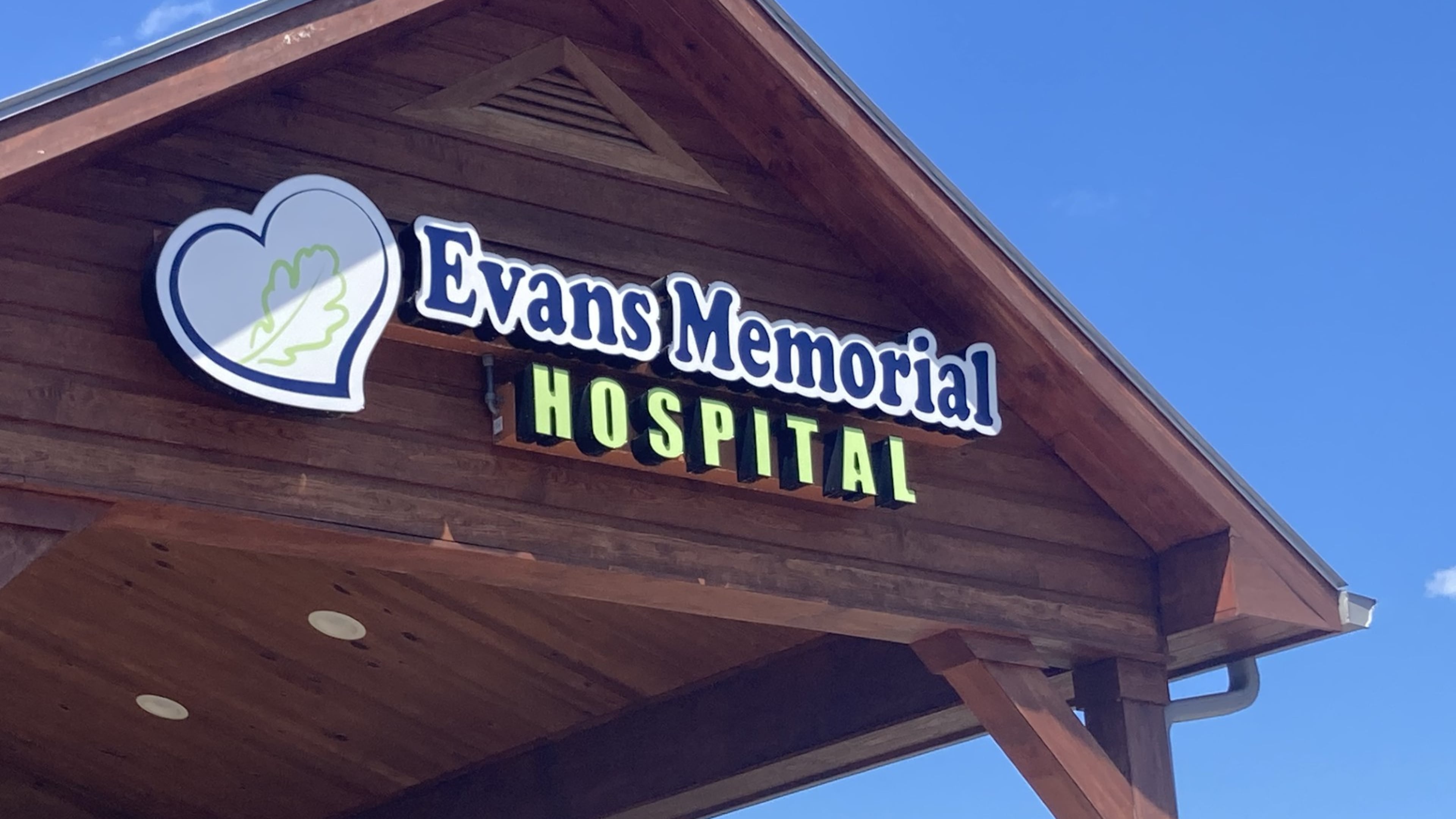 Evans Memorial Hospital is a 49-bed medical center in Claxton, about an hour west of Savannah. (Adam Van Brimmer/AJC)
