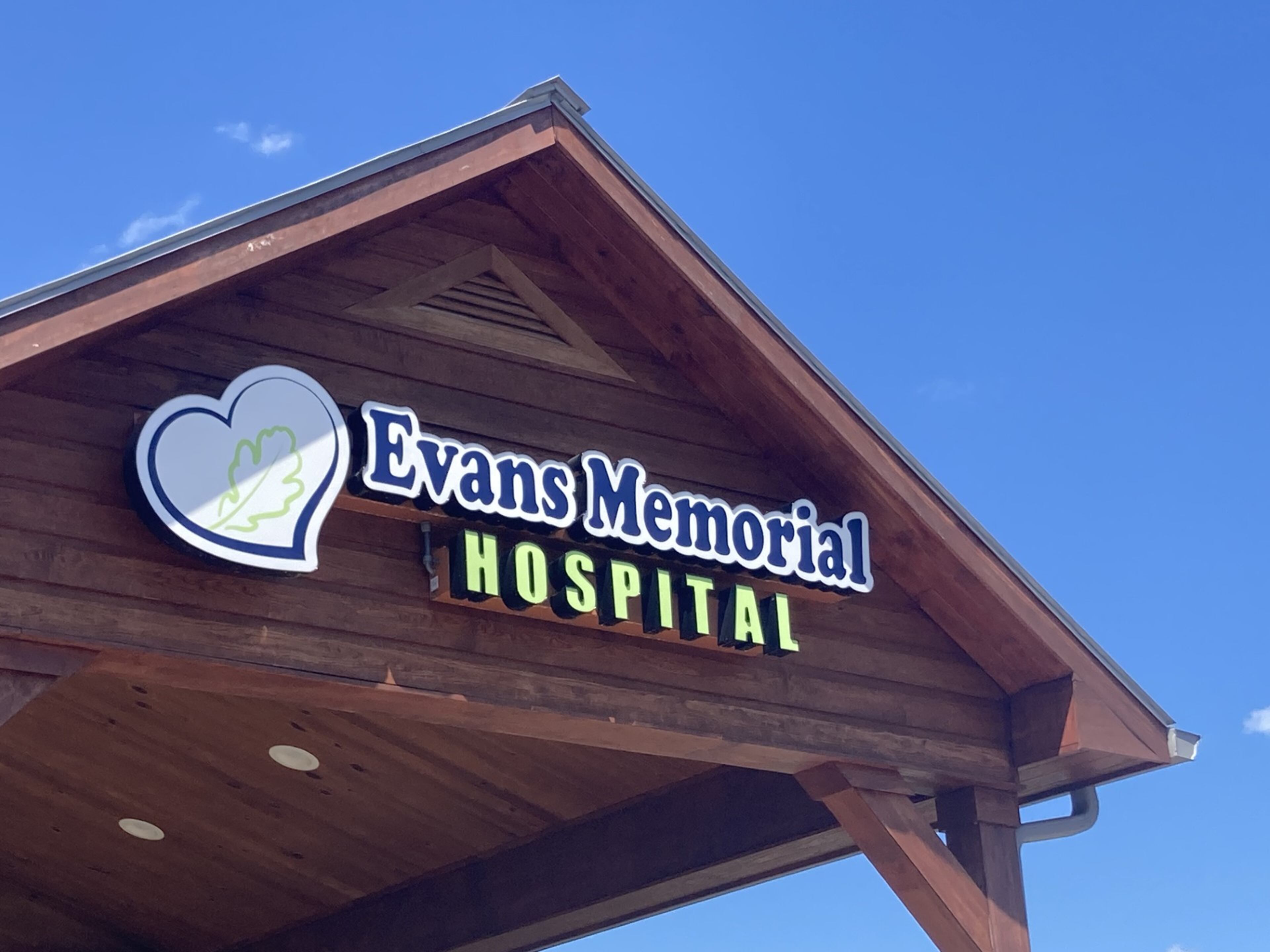 Evans Memorial Hospital is a 49-bed medical center in Claxton, about an hour west of Savannah.