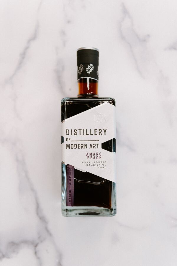 Distillery of Modern Art's Amaro Peach is made in the style of Italian amari using peak-season Georgia peaches. (Courtesy of Georgia Crown)