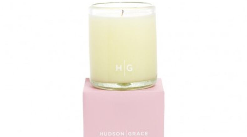 Hudson Grace Savannah candle features the floral scent of magnolia blossom