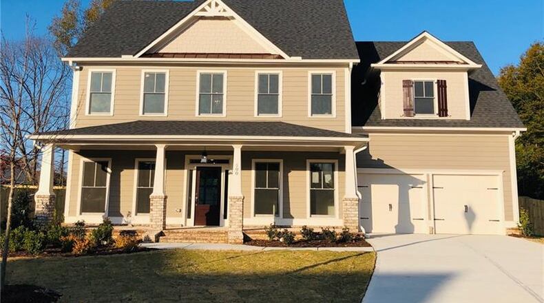 This sample house, built by O’Dwyer Homes, may be reflective of the kind of construction to expect in their new development approved by the Smyrna City Council. (Courtesy of O’Dwyer Homes)