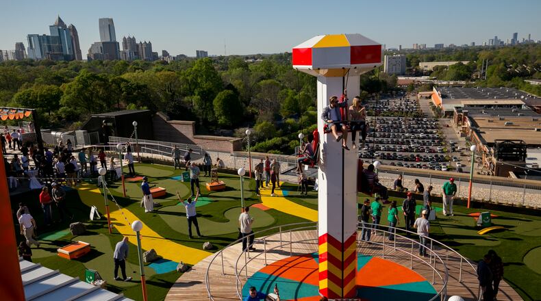 The Roof at Ponce City Market recently opened to the public. (Photo credit: Phase 3)