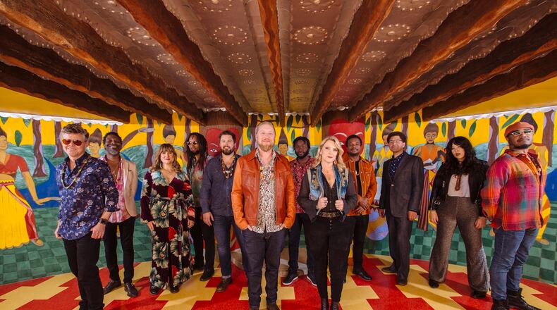 The Tedeschi Trucks Band, pictured here at Pasaquan, will play two nights at the Fox Theatre on July 15-16.