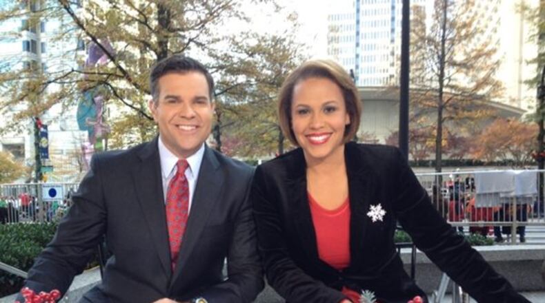 Justin Farmer and Jovita Moore co-anchor the most popular newscast in town at 6 p.m. on Channel 2 Action News. CREDIT: WSB-TV