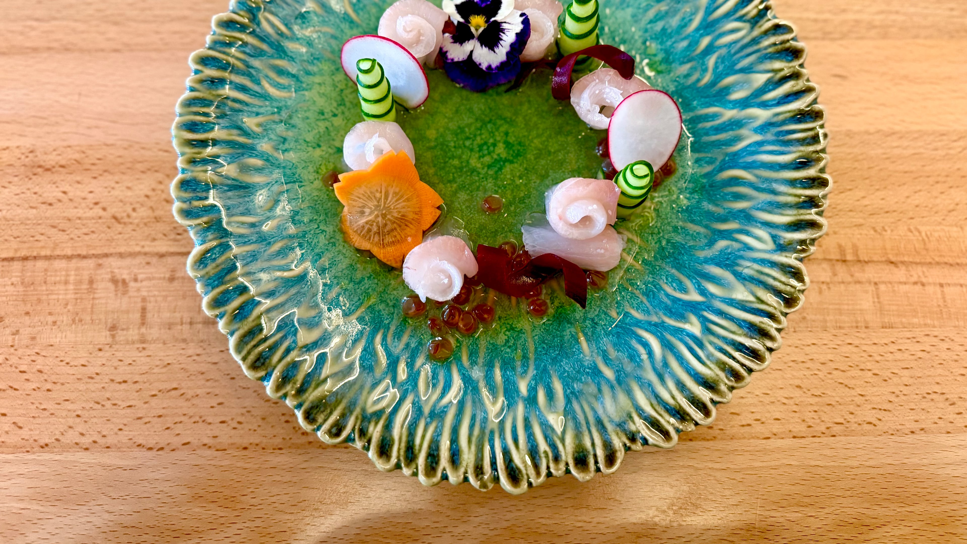 Elf Forest at Sei Ryu Sushi + Omakase. (Angela Hansberger for The Atlanta Journal-Constitution)