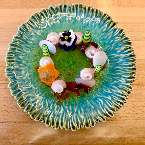 Elf Forest at Sei Ryu Sushi + Omakase. (Angela Hansberger for The Atlanta Journal-Constitution)