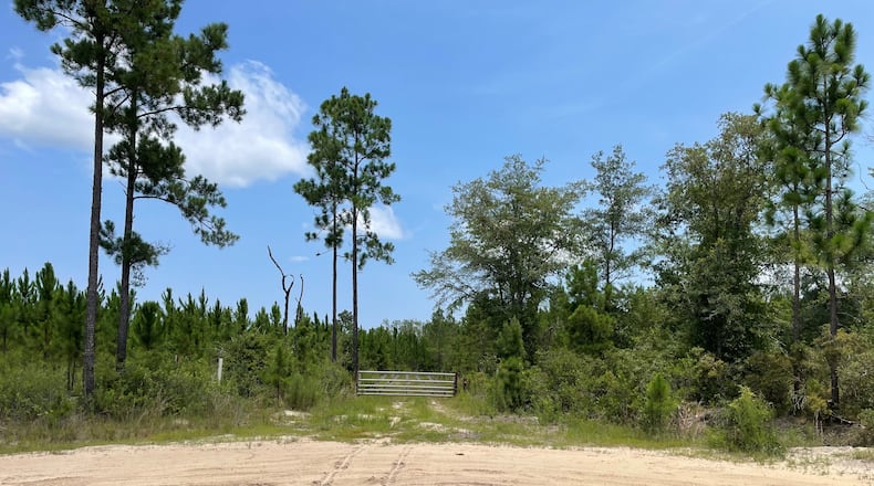 A part of the Bryan County megasite recently purchased by the state of Georgia to attract major economic development deals.