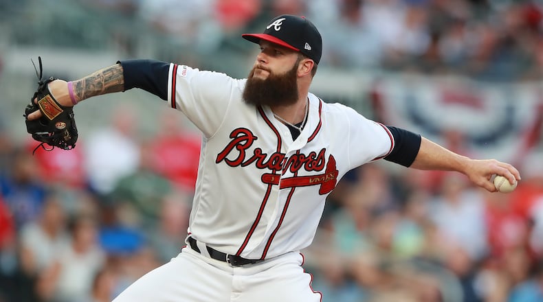Former Braves pitcher Dallas Keuchel.