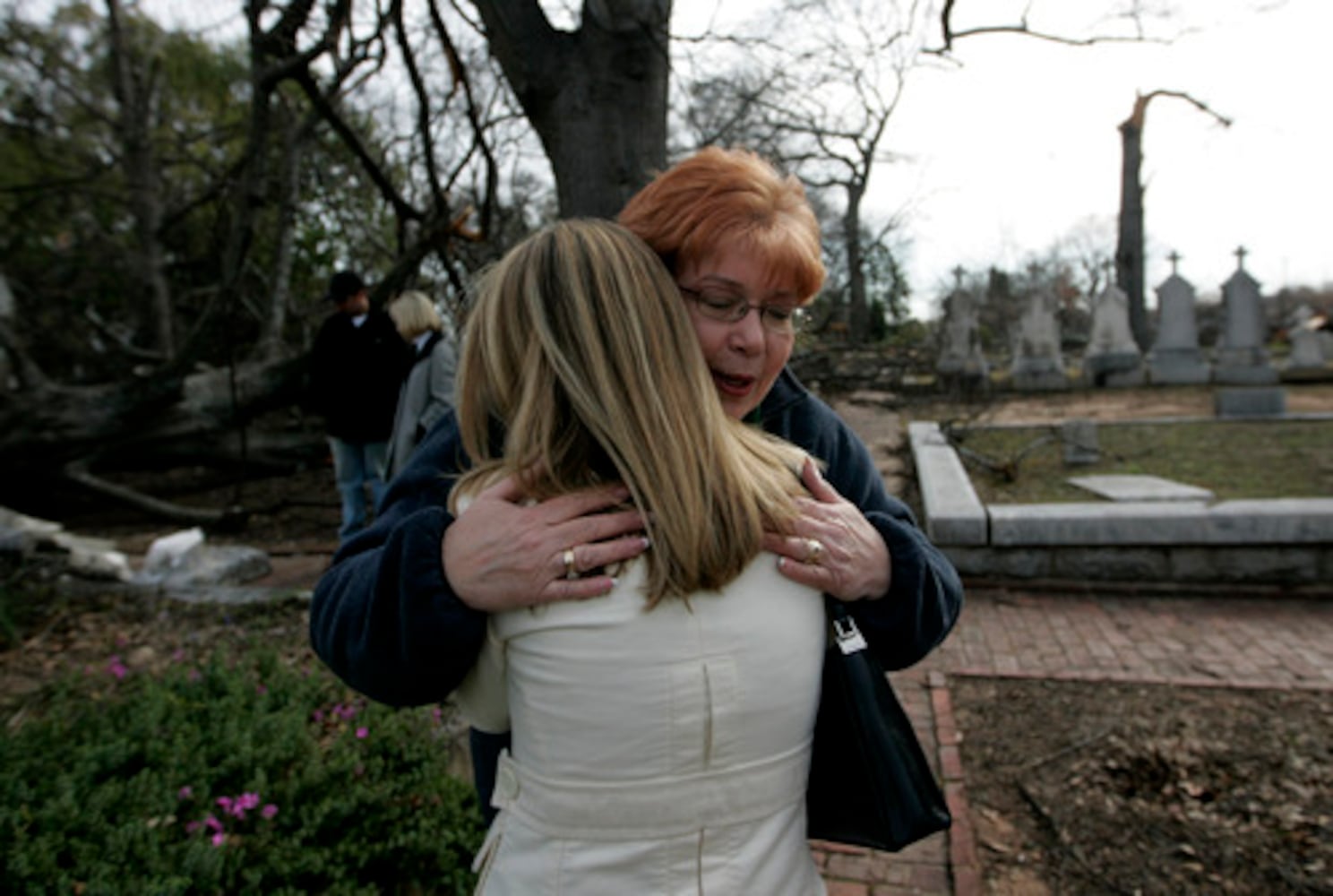 Oakland Cemetery hit hard by tornado