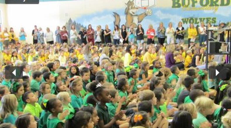 Buford's school district is No. 1 in Georgia, according to the ranking by the website Niche.