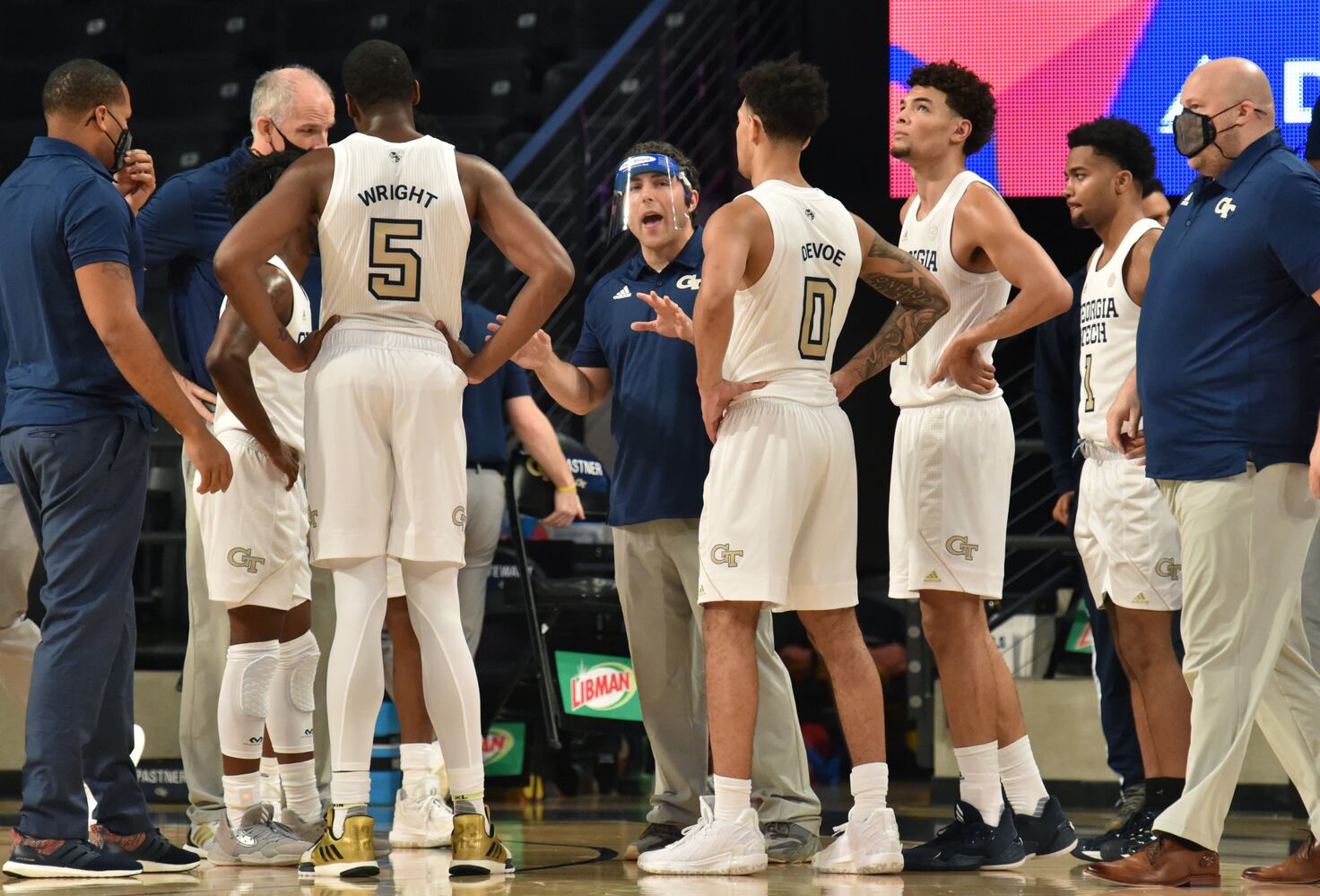 Georgia Tech-Mercer basketball game
