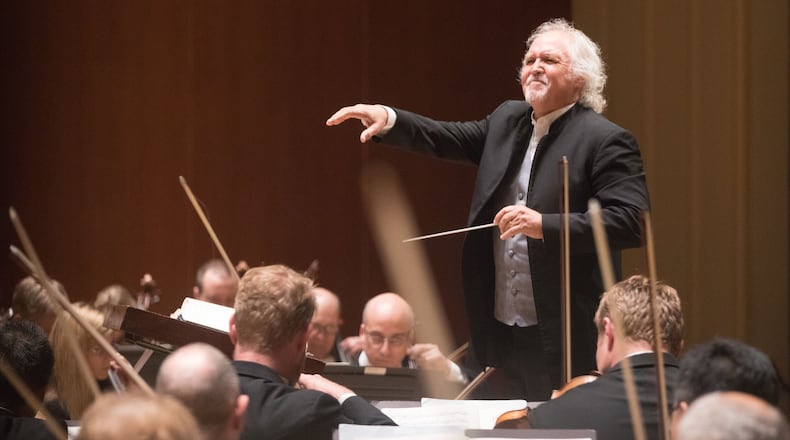 Principal guest conductor Donald Runnicles led the Atlanta Symphony Orchestra and the ASO Chorus in Faure’s “Requiem.” CONTRIBUTED BY JEFF ROFFMAN