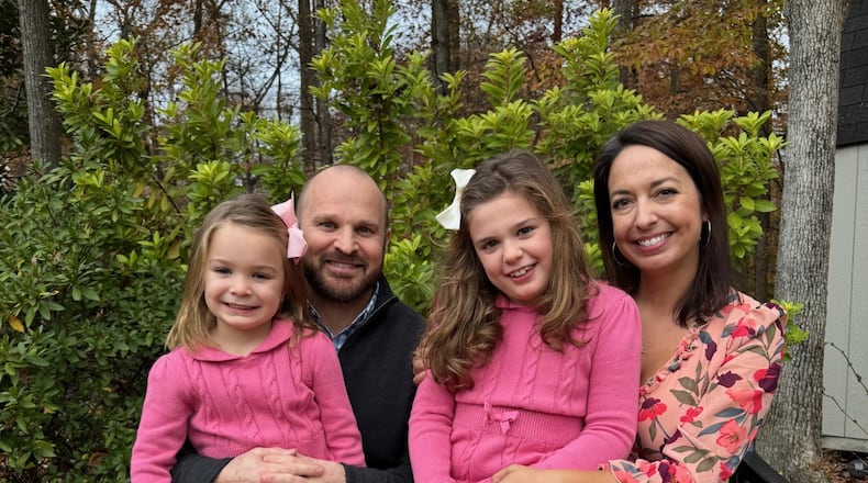 Ireland Tolbert, 9, the oldest daughter of Terry and Shanna Tolbert, is one of 30 or less people in the world with a disease so rare that it has no name. Also pictured is younger sister Brooke, 6. (Courtesy)