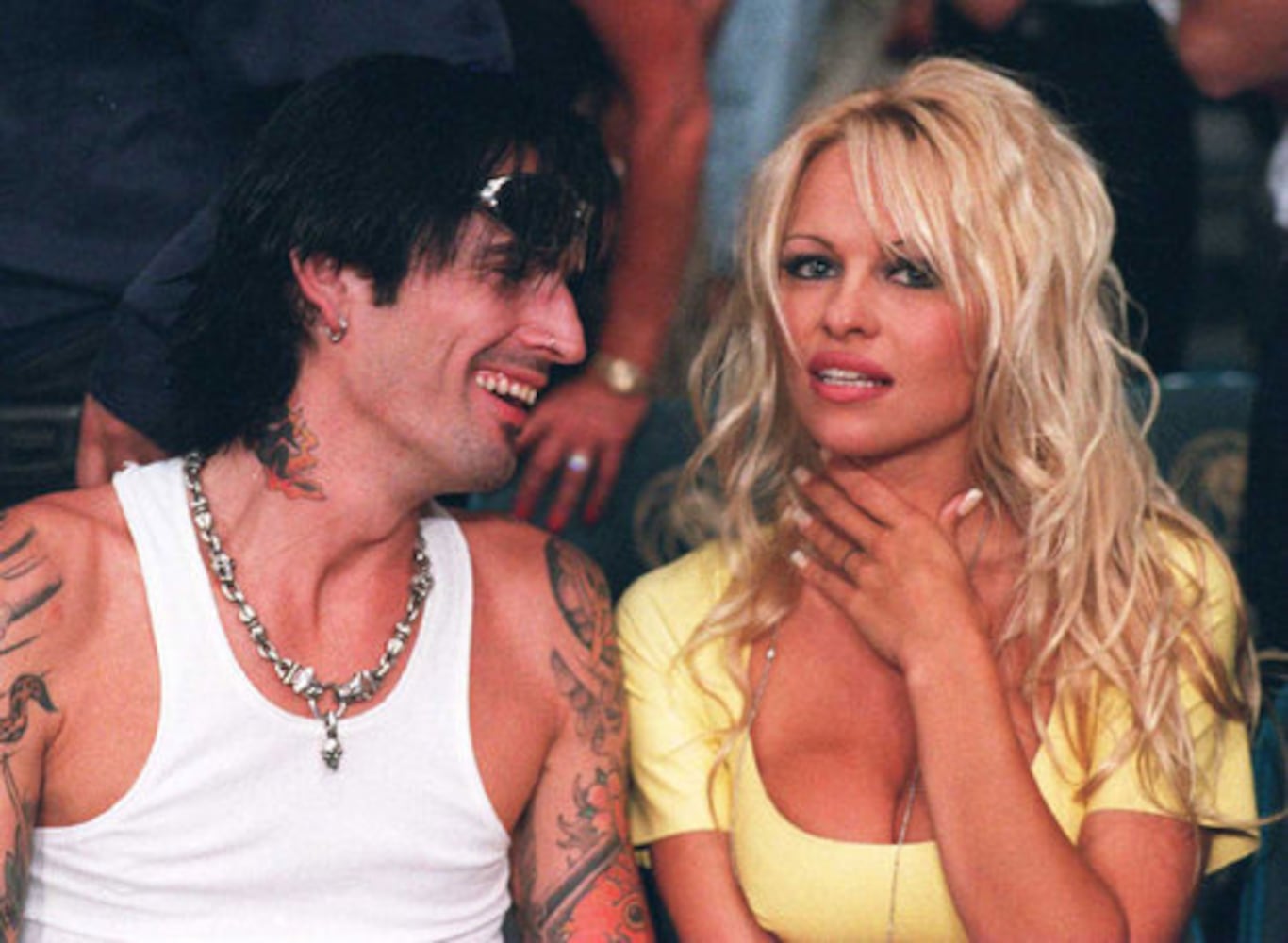 Pamela Anderson and Tommy Lee