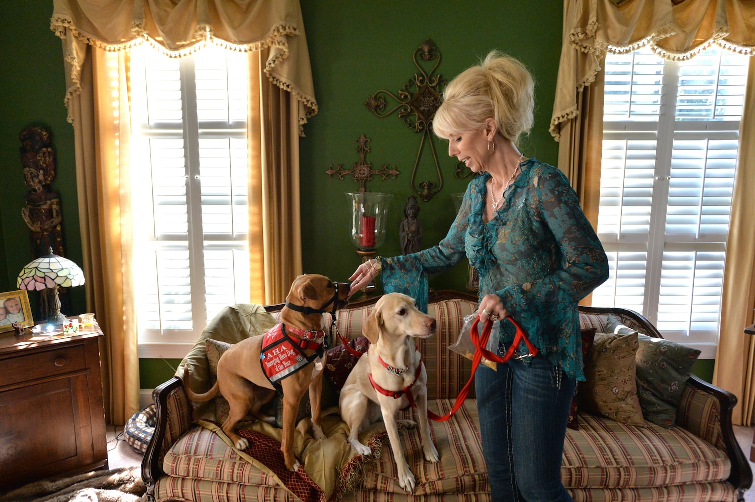Xena and her family