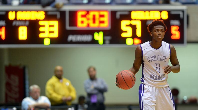 Miller Grove's Alterique Gilbert helped lead the Wolverines to their sixth state championship last season. (Kent D. Johnson/AJC)