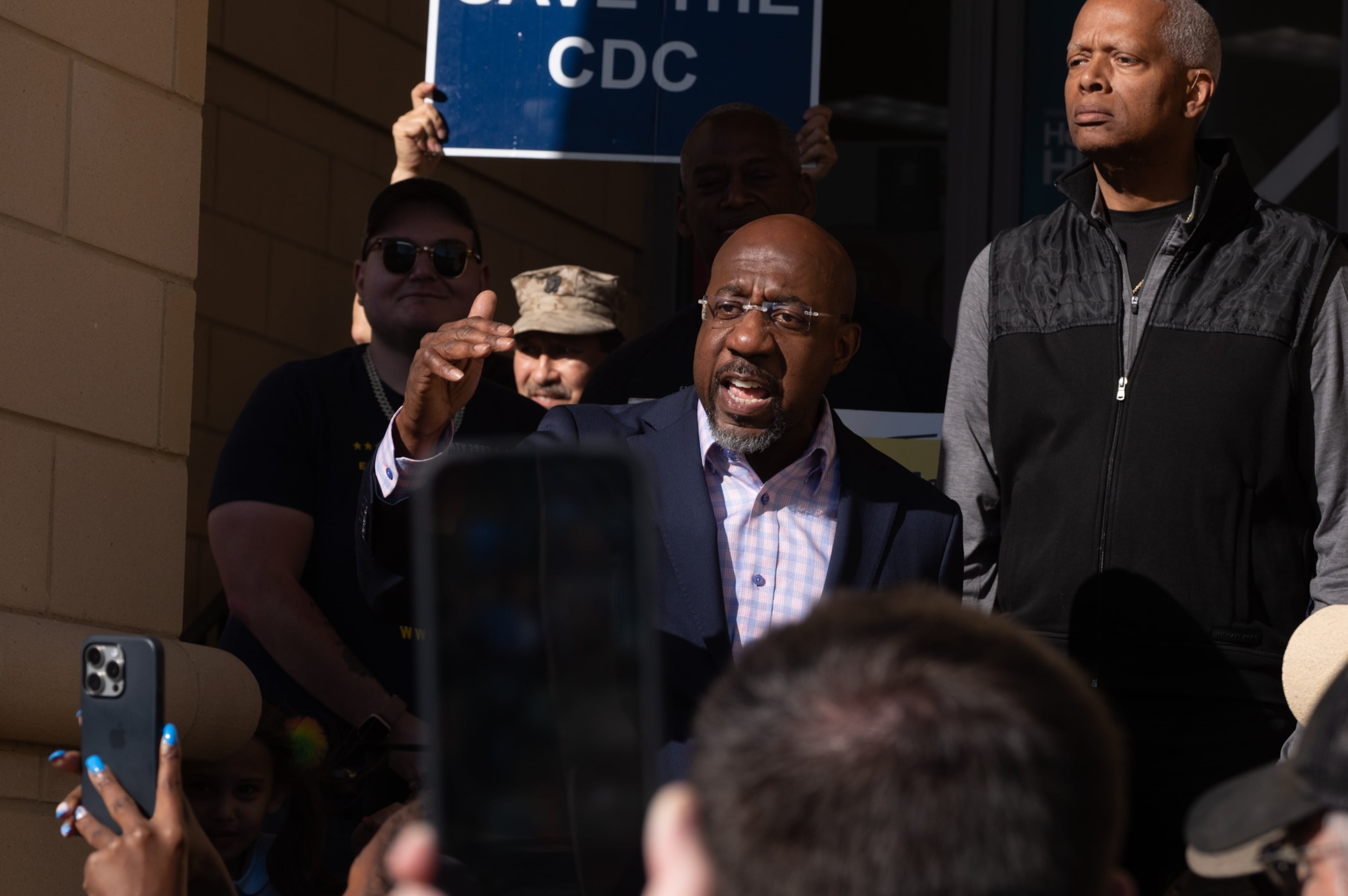 Warnock cdc rally cropped