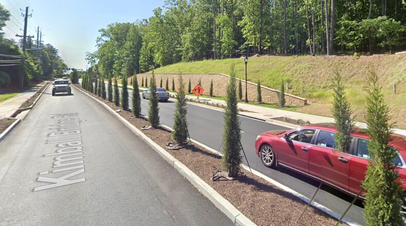Alpharetta recently received the 2022 Outstanding Streetscape Grand Award from the Georgia Tree Council for the Kimball Bridge Road Corridor Improvement Project. GOOGLE MAPS