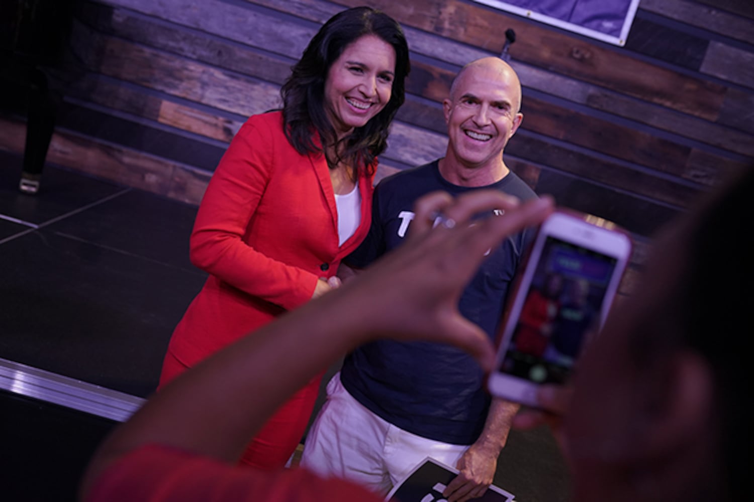 PHOTOS: Democratic presidential candidate Tulsi Gabbard in Atlanta