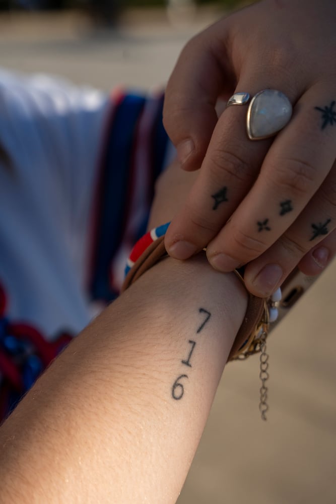 Photos of Bills fans tailgating before Falcons game 10/13/25