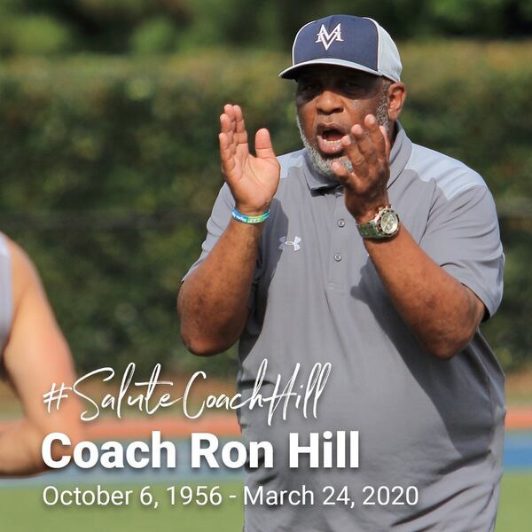 Ron Hill, an athletic coach at The Mount Vernon School, died Tuesday March 24, 2020, after contracting the coronavirus. 