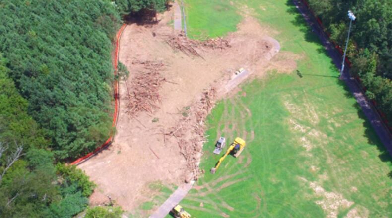 Construction began in August on the Gary Pirkle Park field improvements at 6195 Austin Garner Rd. in Sugar Hill. (Courtesy City of Sugar Hill)