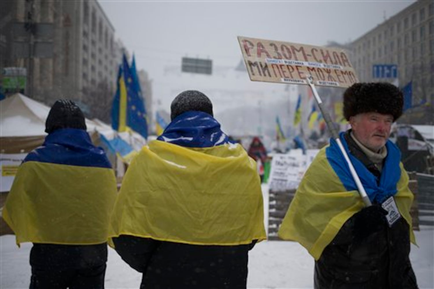 Anti-Government Protest in Ukraine