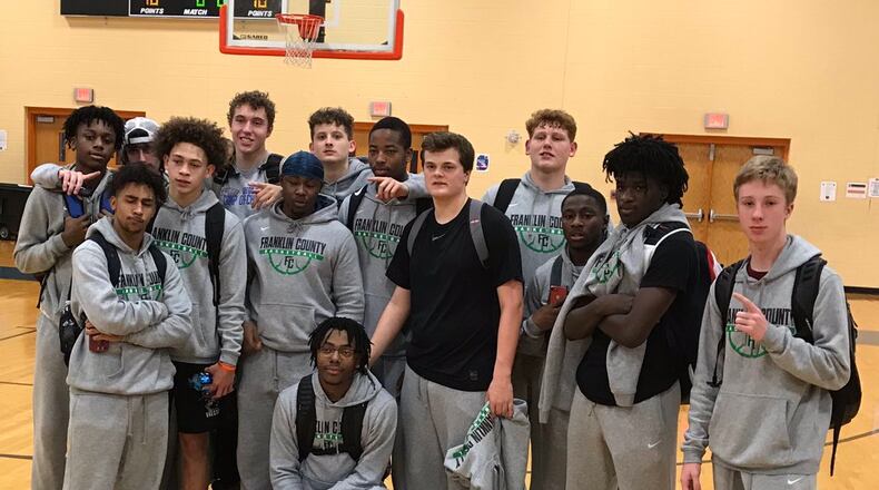Franklin County’s boys basketball team made the Class AAA playoffs thanks to an at-large berth after failing to finish in the top four of their region tournament. Now, they’re in the sweet 16 after upsetting seventh-ranked Central-Macon 45-43 on the road in the first round.