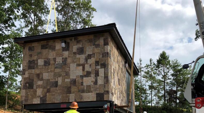 Canton City Manager Billy Peppers recently gave an update on Laurel Canyon and Amos Road booster pump stations (pictured). The projects are part of an on-going plan to improve Canton water service. CONTRIBUTED