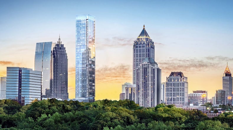The future No2 Opus Place is being touted as Midtown’s tallest residential tower.