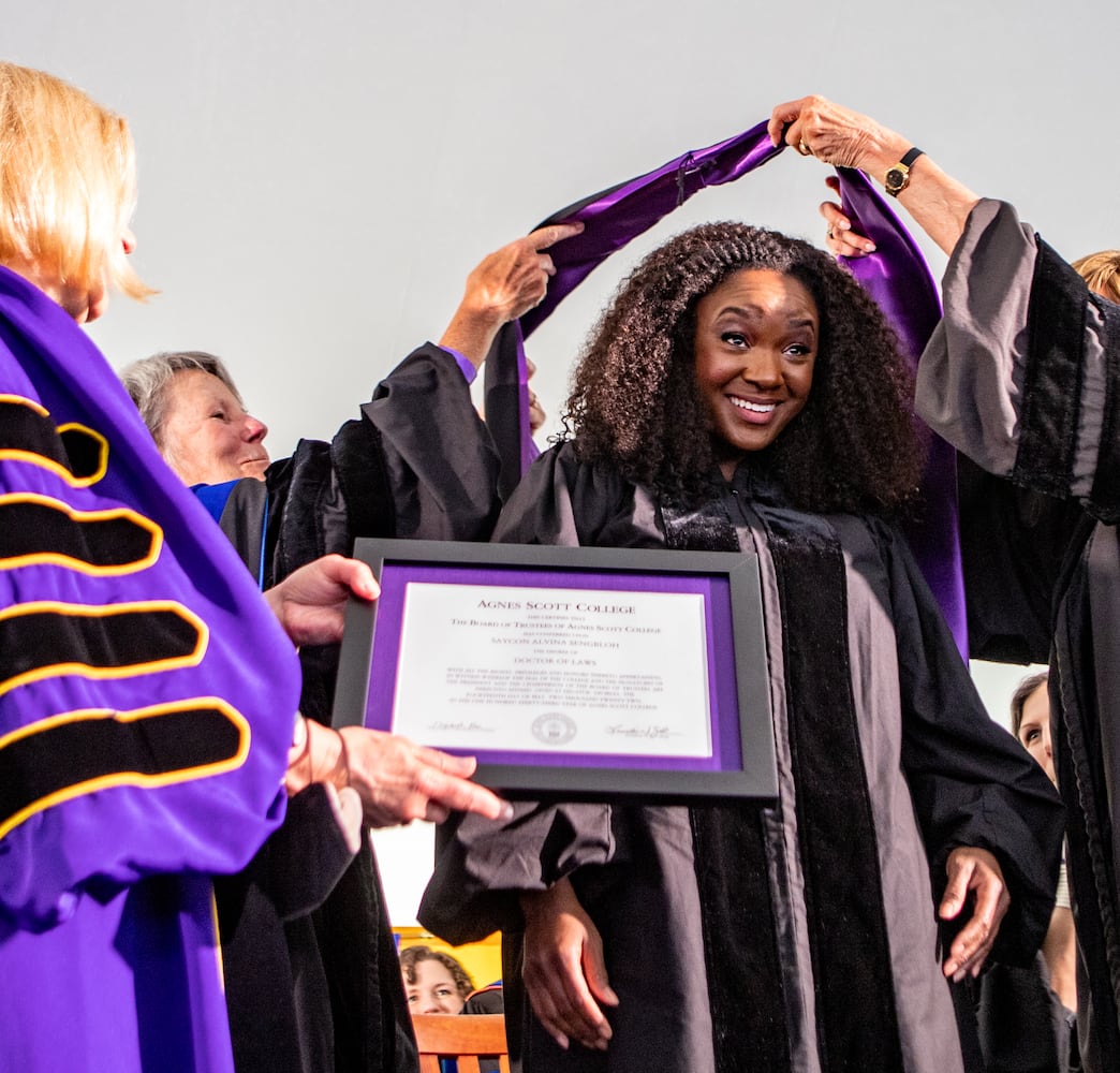 Agnes Scott College commencement 