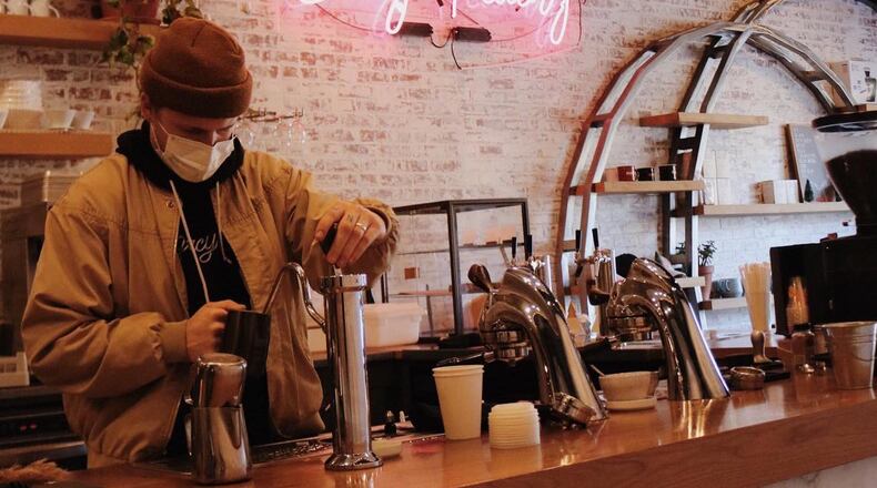 Alpharetta recently approved a proposal to open a Peach Coffee Roasters in Henderson Commons at 735 Main St. (Courtesy Peach Coffee Roasters)